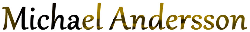 Michael Andersson – Vad g&ouml;r mig unik – Curriculum vitae